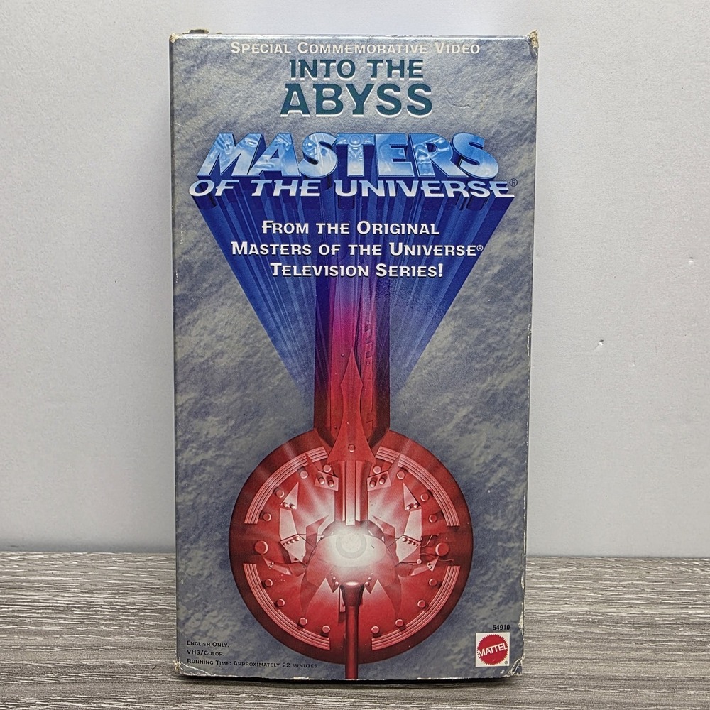 Heman MOTU Into The‎ Abyss VHS Rare!! Masters Of The Universe He-Man